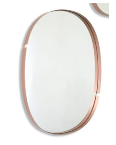 Specchio Lumiere RIFLESSI Oro Rosa | Bhome by Arredi Barbàra