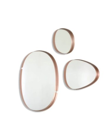 Specchio Lumiere RIFLESSI Oro Rosa | Bhome by Arredi Barbàra