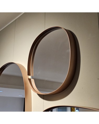 Specchio Lumiere RIFLESSI 55×55 Oro Rosa | Bhome by Arredi Barbàra