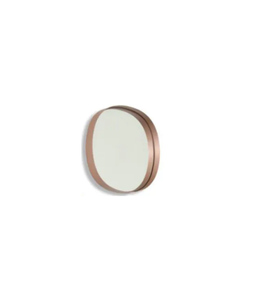 Specchio Lumiere RIFLESSI 55×55 Oro Rosa | Bhome by Arredi Barbàra