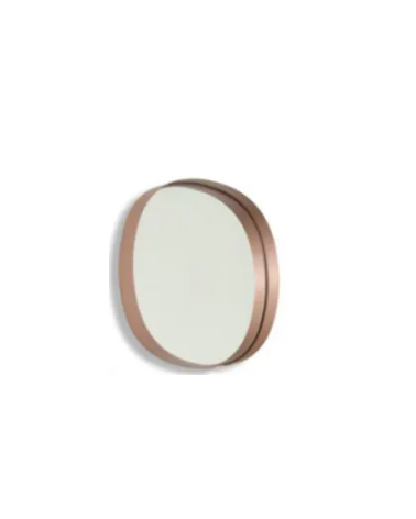 Specchio Lumiere RIFLESSI 55×55 Oro Rosa | Bhome by Arredi Barbàra