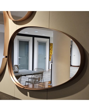 Miroir Lumiere RIFLESSI 110×70 Or Rose | Bhome by Arredi Barbàra