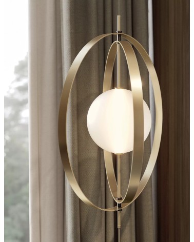 Floor-to-Ceiling Lamp “Papillon” – BONTEMPI | BHOME by Arredi Barbàra
