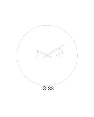 Time2Play Wall Clock PROGETTI | BHOME by Arredi Barbàra