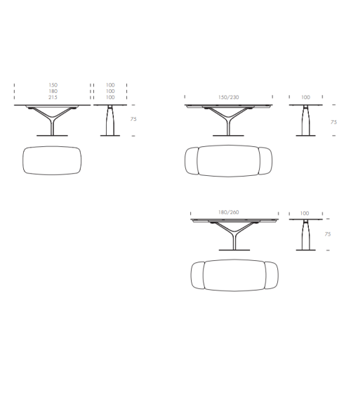 Table “Ariston” – TONIN CASA | BHOME by Arredi Barbàra