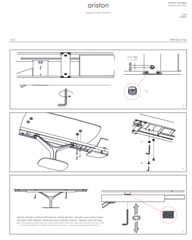 Table “Ariston” – TONIN CASA | BHOME by Arredi Barbàra