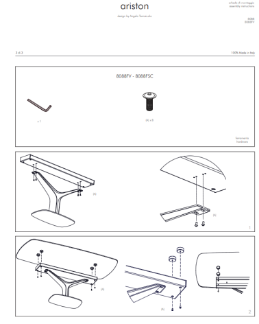 Table “Ariston” – TONIN CASA | BHOME by Arredi Barbàra