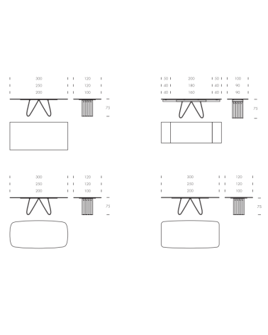 Table “Arpa” – TONIN CASA | BHOME by Arredi Barbàra