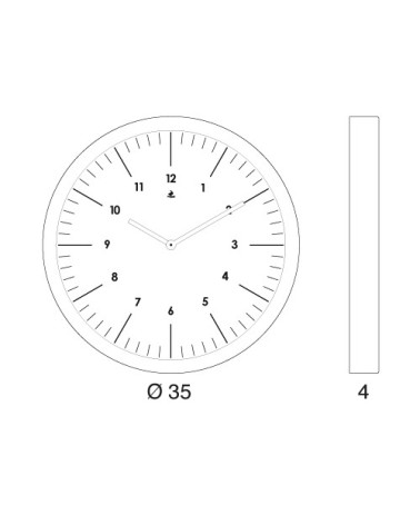Orologio OnTime PROGETTI | BHOME by Arredi Barbàra