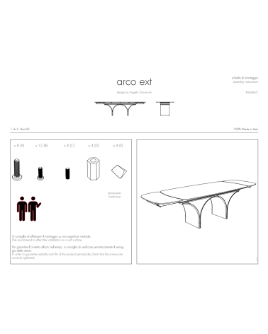 Arco Ext Table TONIN CASA | BHOME by Arredi Barbàra