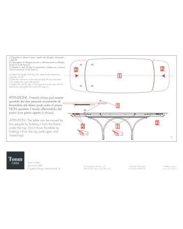 Arco Ext Table TONIN CASA | BHOME by Arredi Barbàra