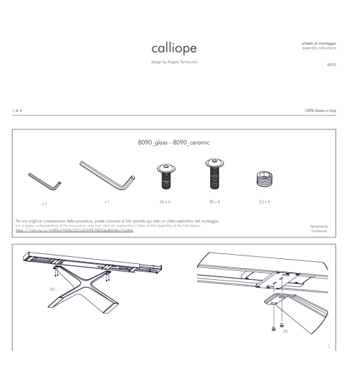 Mesa Calliope XXL TONIN CASA | BHOME by Arredi Barbàra