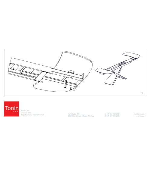 Calliope XXL Table TONIN CASA | BHOME by Arredi Barbàra
