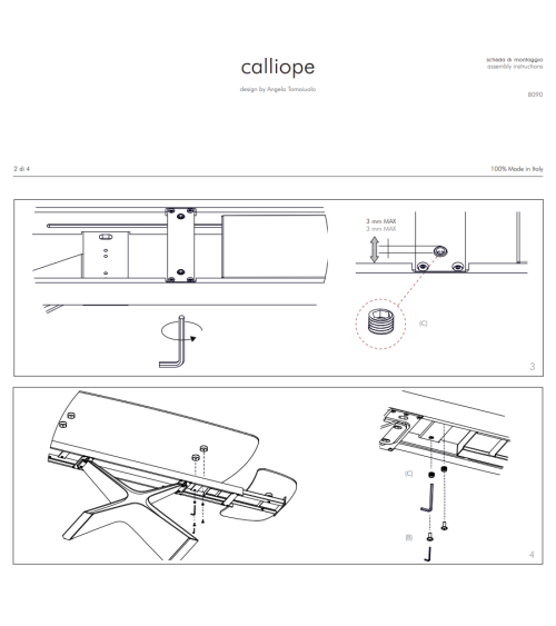 Tavolo Calliope XXL TONIN CASA | BHOME by Arredi Barbàra