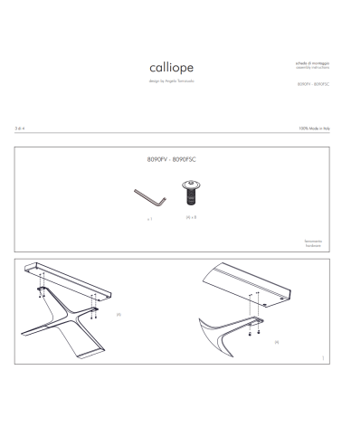 Calliope XXL Table TONIN CASA | BHOME by Arredi Barbàra