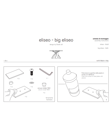 Tavolo Eliseo TONIN CASA | BHOME by Arredi Barbàra