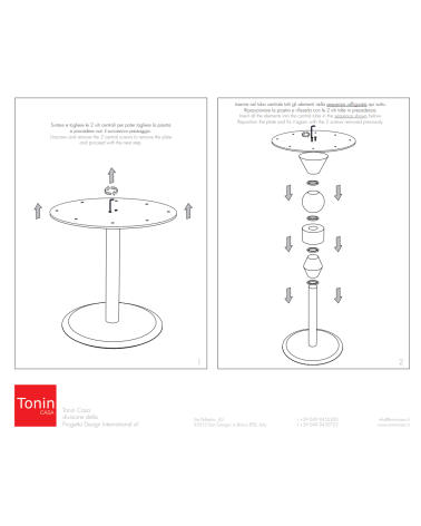 Tavolo Pandora TONIN CASA | BHOME by Arredi Barbàra