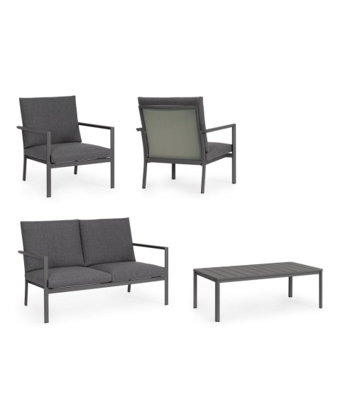 Set salotto outdoor C-C Konnor BIZZOTTO | Arredo giardino