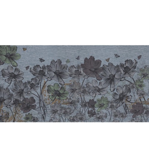 Wallpaper “Jeans Flowers” – TONIN CASA | BHOME by Arredi Barbàra