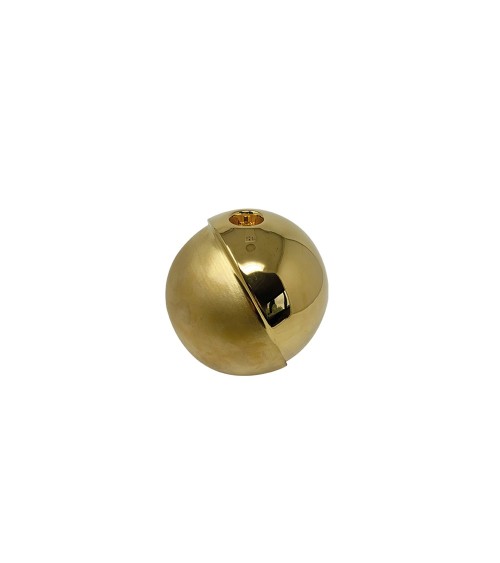 Portacandela HALF CANDLE small oro – ADRIANI E ROSSI | BHOME by Arredi Barbàra
