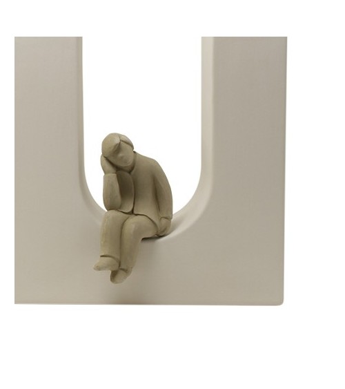 Scultura OMINO champagne – ADRIANI E ROSSI | BHOME by Arredi Barbàra