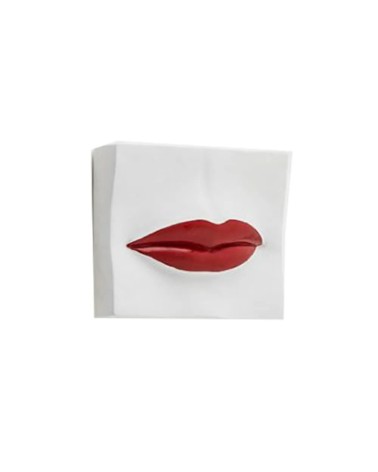Pannello BOCCA piccolo bianco e rosso – ADRIANI E ROSSI | BHOME by Arredi Barbàra