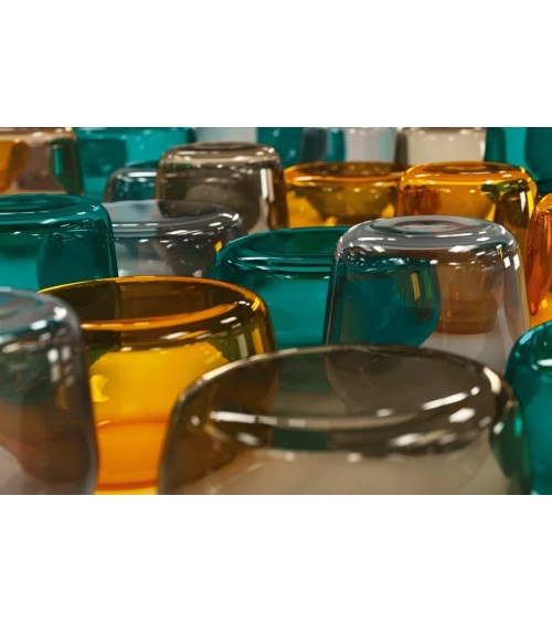 OASIS Couchtisch dunkles Bernstein TONELLI DESIGN Ø60 | Bhome by Arredi Barbàra