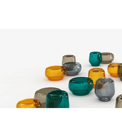 Table basse OASIS ambre foncé TONELLI DESIGN Ø60 | Bhome by Arredi Barbàra