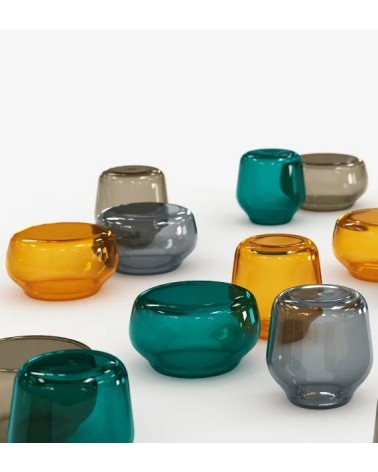 OASIS Coffee Table fumé TONELLI DESIGN Ø45 | Bhome by Arredi Barbàra
