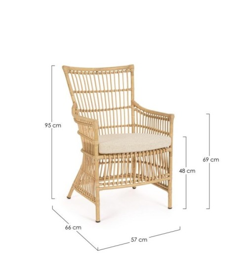 Adelma Outdoor Chair BIZZOTTO | Bhome by Arredi Barbàra