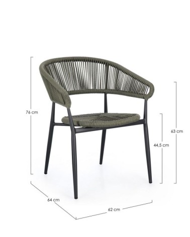 Sedia outdoor Algaida BIZZOTTO | BHOME by Arredi Barbàra