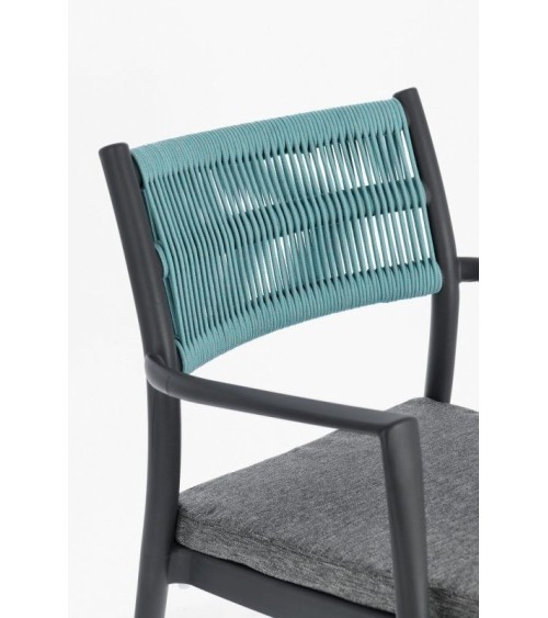 Alvin Outdoor Chair with Armrests BIZZOTTO | Bhome by Arredi Barbàra