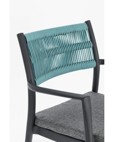 Alvin Outdoor Chair with Armrests BIZZOTTO | Bhome by Arredi Barbàra