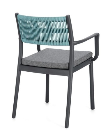 Alvin Outdoor-Stuhl mit Armlehnen BIZZOTTO | Bhome by Arredi Barbàra