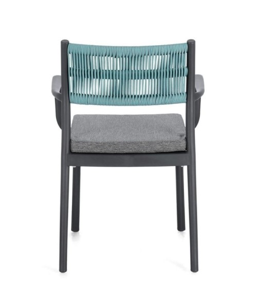 Alvin Outdoor Chair with Armrests BIZZOTTO | Bhome by Arredi Barbàra