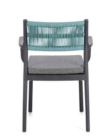 Sedia outdoor “Alvin” con braccioli – BIZZOTTO | BHOME
