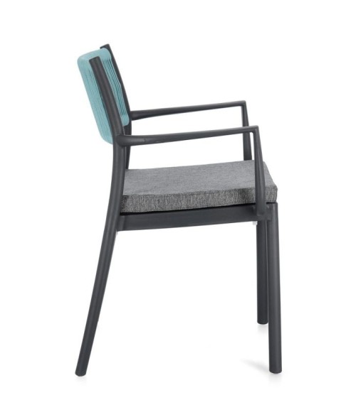Sedia outdoor “Alvin” con braccioli – BIZZOTTO | BHOME