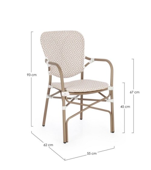Cadeira Outdoor Chair BIZZOTTO | Bhome by Arredi Barbàra