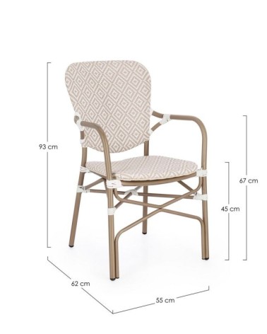 Cadeira Outdoor Chair BIZZOTTO | Bhome by Arredi Barbàra