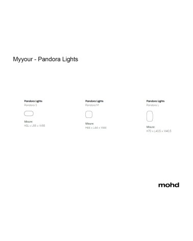 Pandora Stehleuchte MY YOUR | Bhome by Arredi Barbàra
