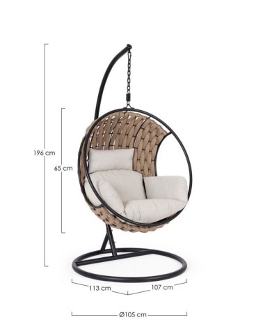 Fauteuil suspendu outdoor Galapagos BIZZOTTO | BHOME