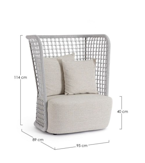 Outdoor armchair Kollar BIZZOTTO | BHOME