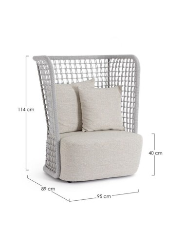 Outdoor armchair Kollar BIZZOTTO | BHOME