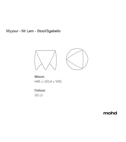Hocker/Beistelltisch “Mr Lem” – MY YOUR