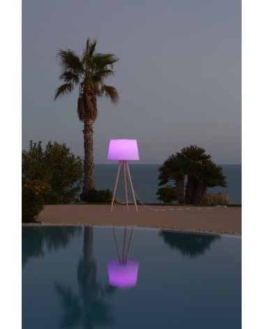 Lampada da terra Agata Wood MY YOUR | bHOME by Arredi Barbàra