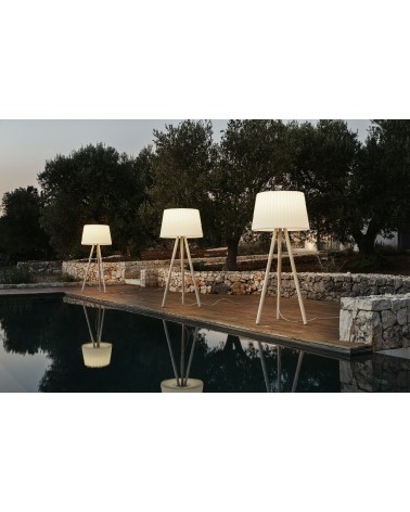 Lampada da terra Agata Wood MY YOUR | bHOME by Arredi Barbàra