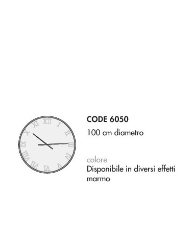 Orologio ERA Vessicchio Ø100 vetromarmo | BHOME by Arredi Barbàra