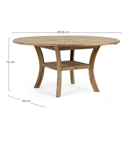 Maryland D155 Outdoor Table BIZZOTTO | BHOME by Arredi Barbàra