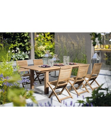 Tavolo Maryland 180–240×100 outdoor BIZZOTTO | BHOME by Arredi Barbàra