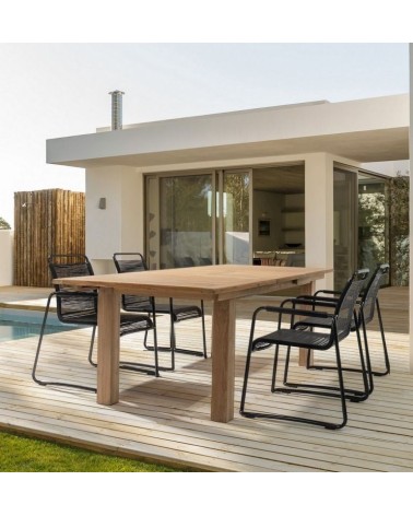 Tavolo Maryland 180–240×100 outdoor BIZZOTTO | BHOME by Arredi Barbàra
